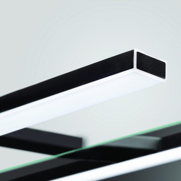 APPLIQUE LED NOIR DAFNE 30CM