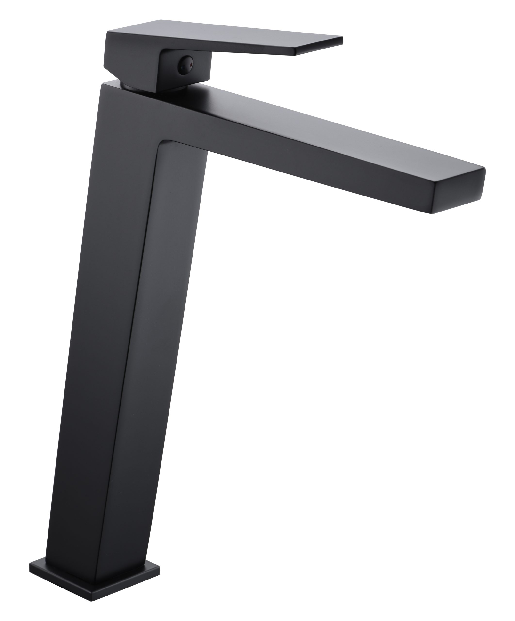 MITIGEUR LAVABO HAUT LANZAROTE NOIR MAT