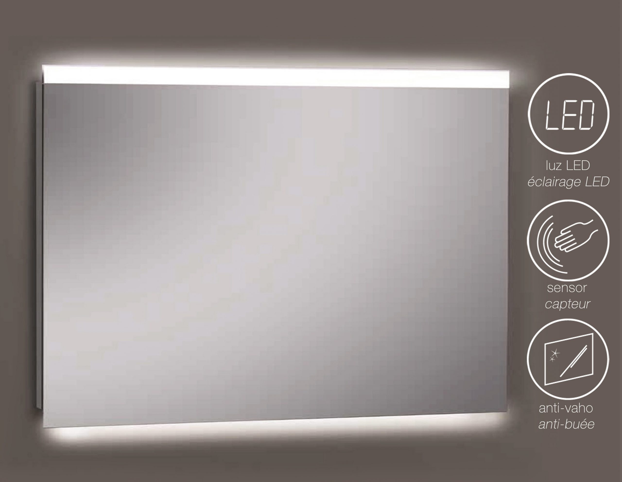 Miroir NEREA de 120x80 cm