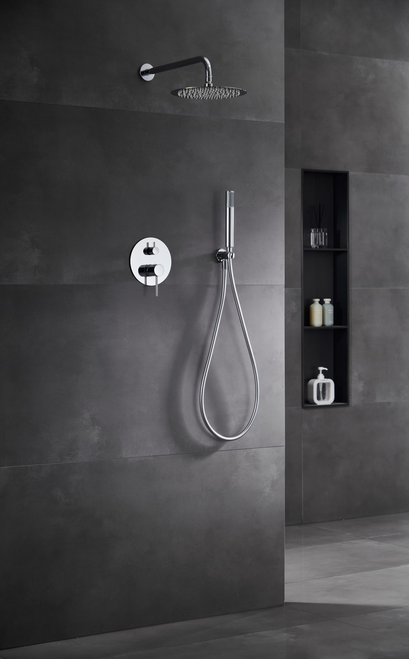 ENSEMBLE DE DOUCHE MITIGEUR MONOCOMMANDE ENCASTRÉ TENERIFE