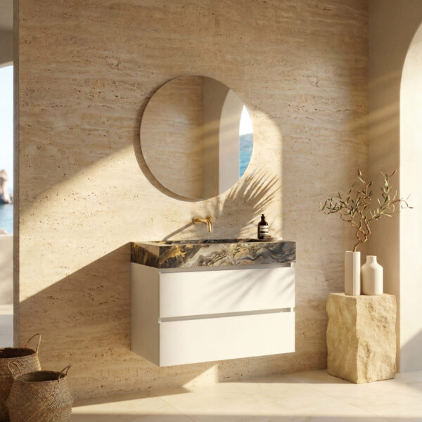 Pack BASTION + lavabo Xtone
