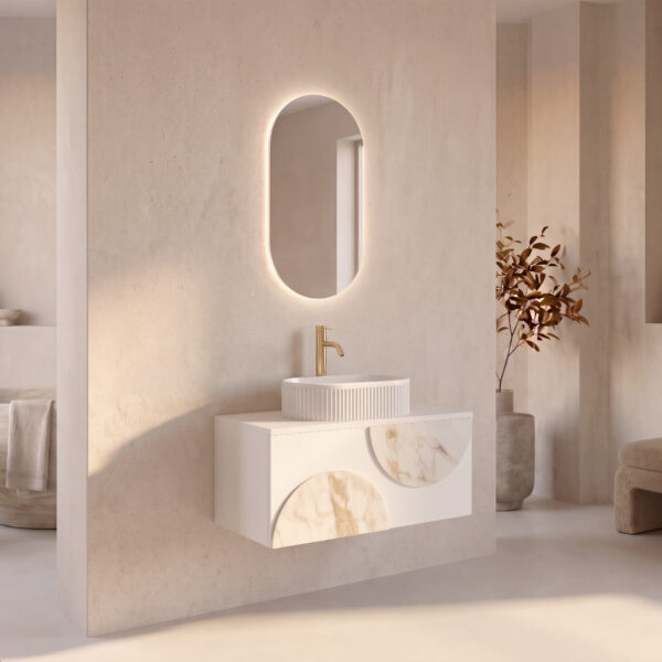 Pack ÎLOTS + lavabo estriado