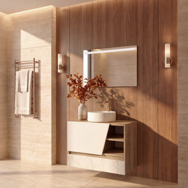 Pack VISION LUXE + lavabo + espejo LED